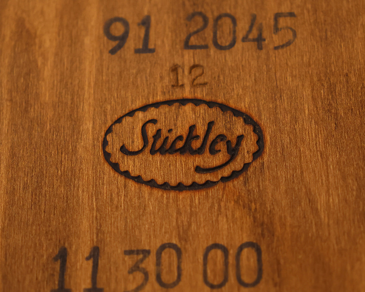 Stickley Dining Table and 8 Spindle Chairs