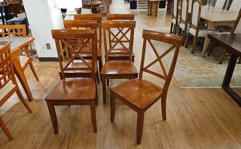 Set of 6 Farmhouse Dining Chairs