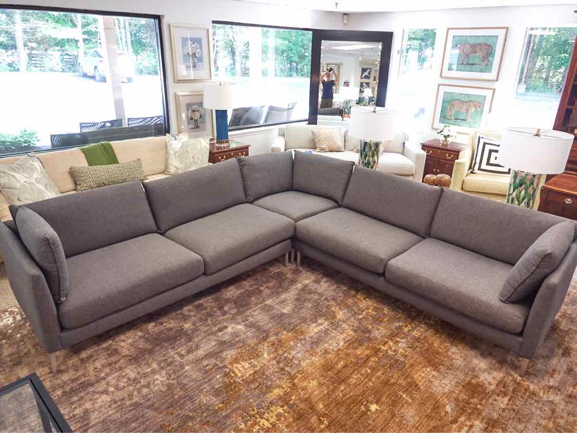Room & Board 'Palm' Indoor/Outdoor 3 Piece Sectional