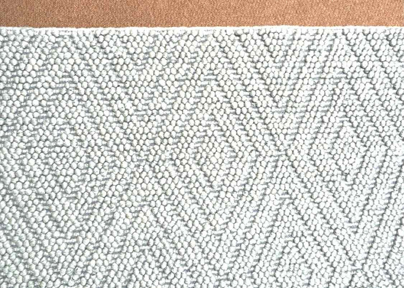 Safavieh  'Natura' (1923-A- Silver) Wool/Cotton Textured  Area Rug
