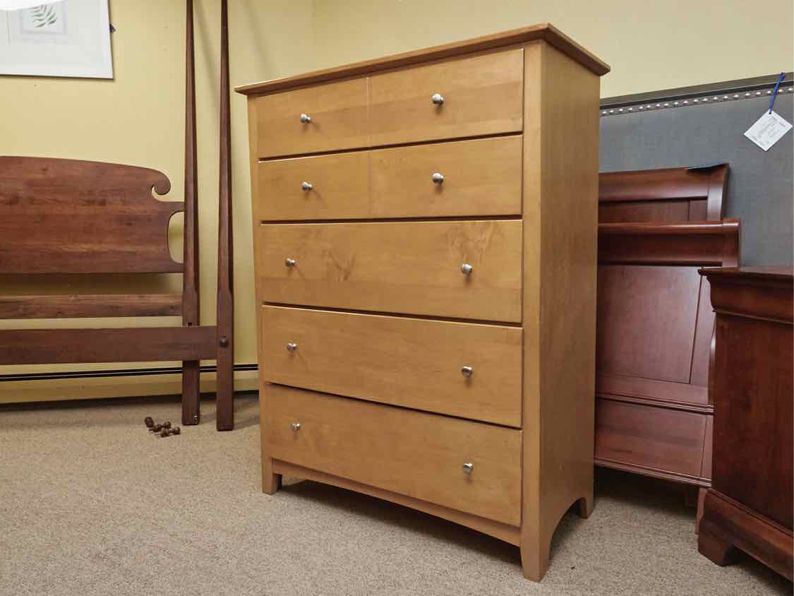 Stanley Solid Ash 5 Drawer Chest – Furniture Consignment Gallery Stanley Solid Ash 5 Drawer Chest – Furniture Consignment Gallery