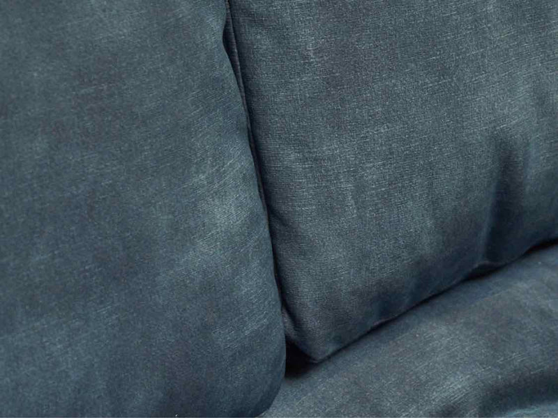 'Madison' Aquamarine Performance Velvet 2 Cushion Sofa