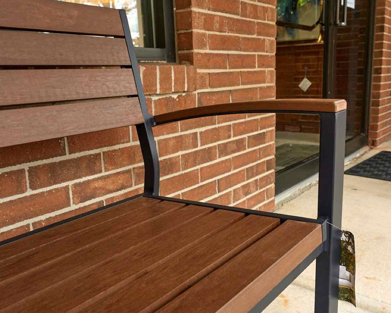 Ratana Mirage Stackable Outdoor Bench