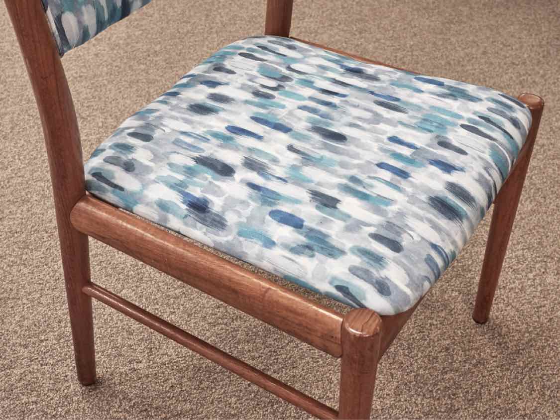 Set of Six MCM Cherry Dining Chairs