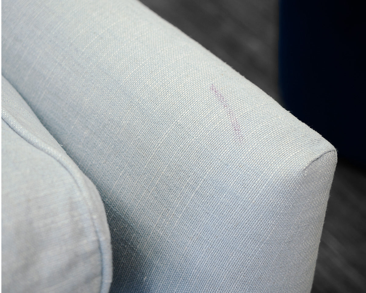 Ethan Allen Sky Blue Sectional