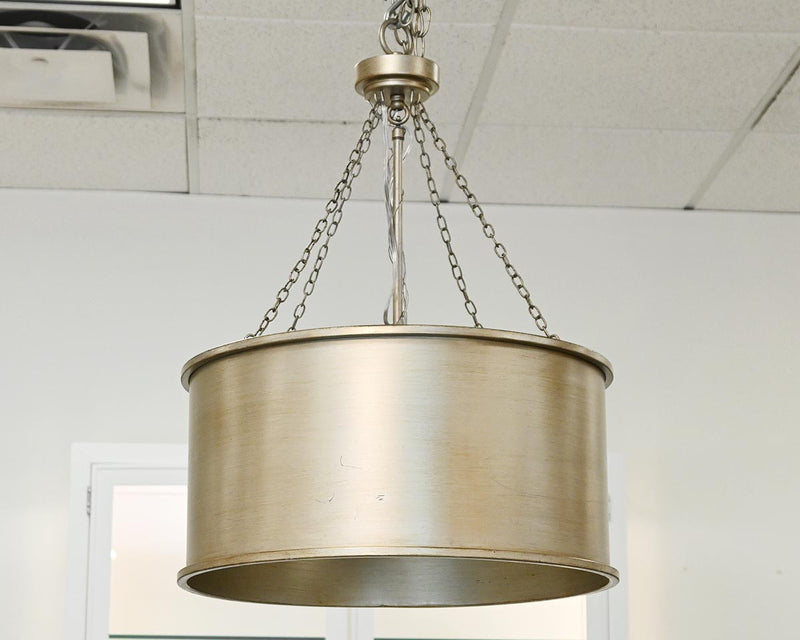 Savoy House Drum Chandelier w/Brushed Gold Color