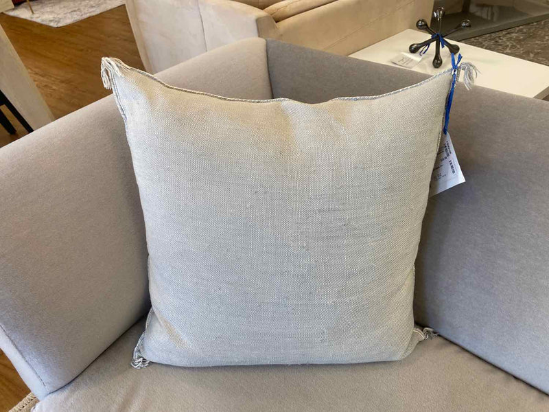 Light Grey Accent Pillow