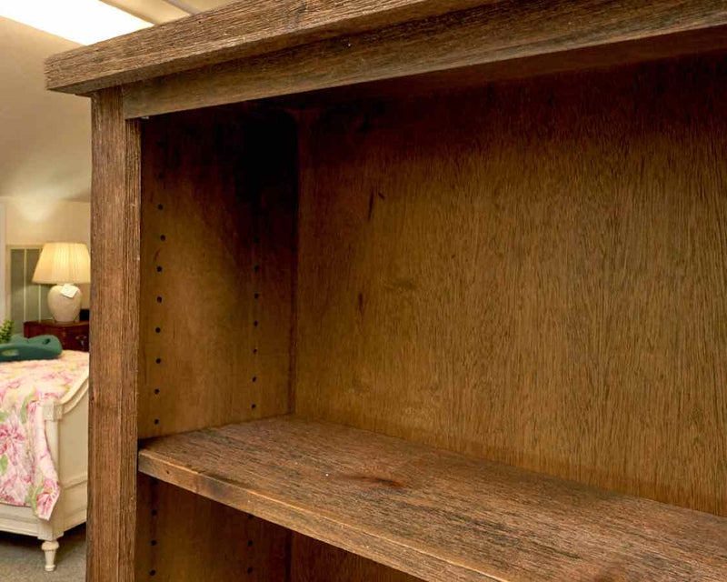 Bookcase in Dark Grey Oak Finish