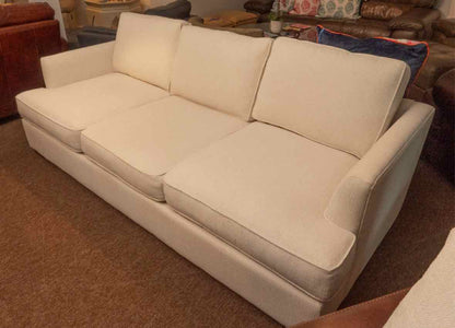 Better By Design Ivory Upholstered 3 Cushion  Sofa