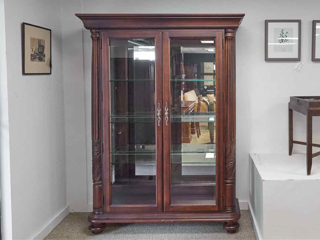 Mahogany display unit discount