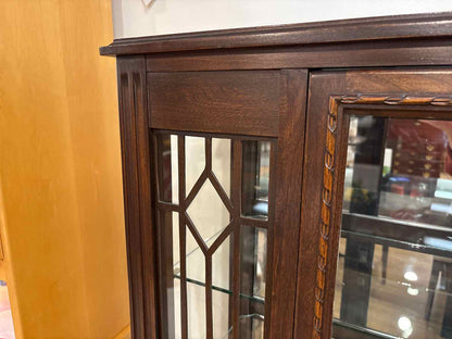 Mahogany and Glass Display Cabinet