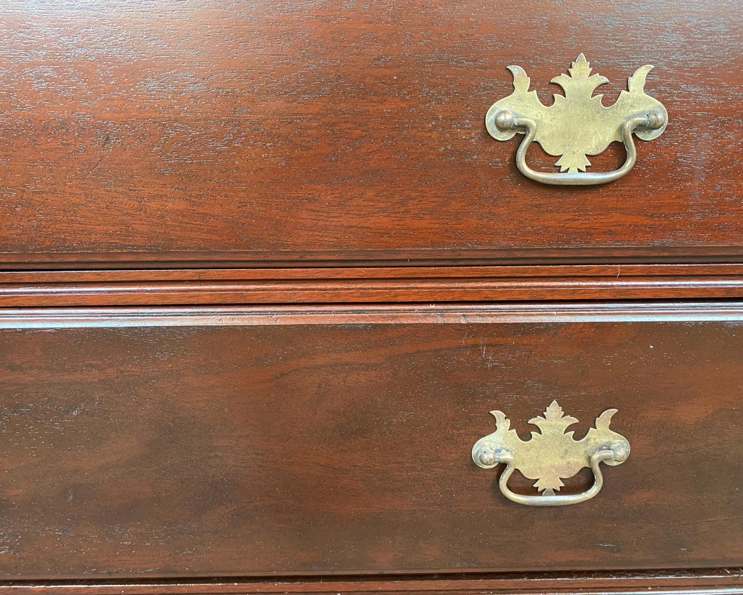 Solid Mahogany Five Drawer Chest