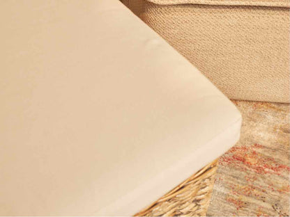 Pair Of  Banana Leaf Dining Chairs With Pads