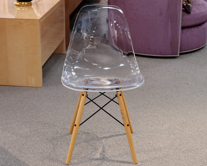 Contemporary Acrylic Office Chair