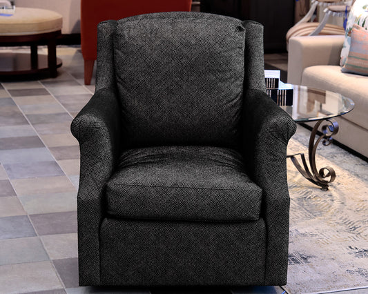 Sherrill Furniture Custom Upholstered Swivel Chair