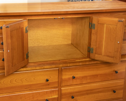 Chatham Furniture Cherry Mule Chrst with 12 Drawers & 2 Doors