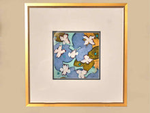 'Moon Flower II' Framed Print