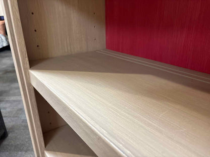 Painted Grey 4-Shelf Bookcase