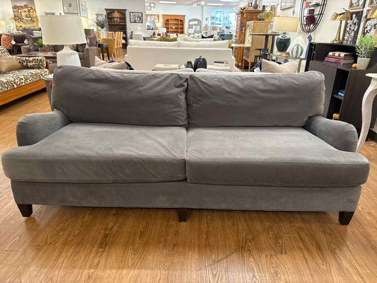 MG+BW 'Whitley' 2-Seat Charcoal Gray Sofa