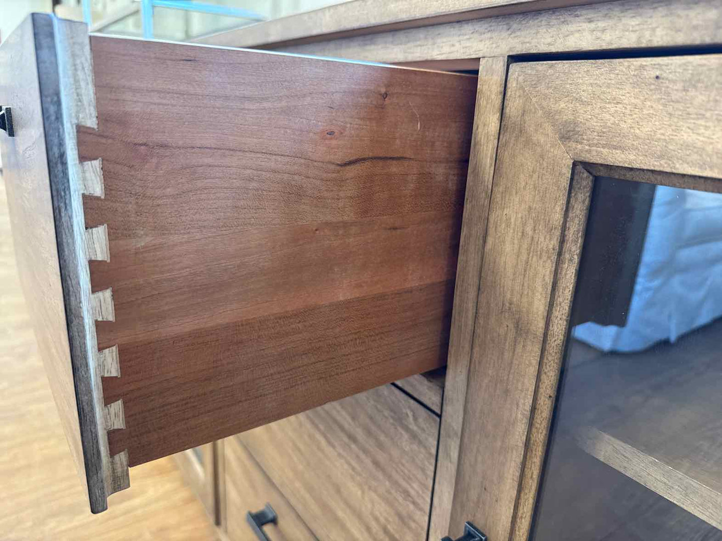 Ethan Allen 3-Drawer Media Console