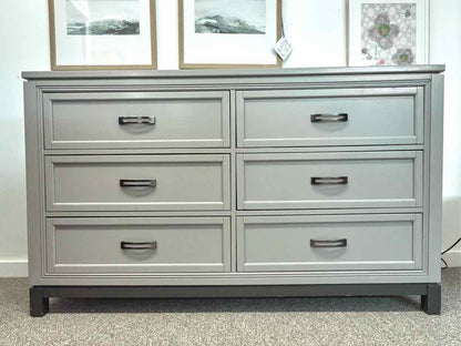 Aspen Home Gray Six Drawer Dresser