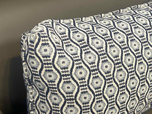 Pair of Geometric Accent Lumbar Pillows