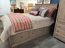 Nine Drawer Queen Storage Bed