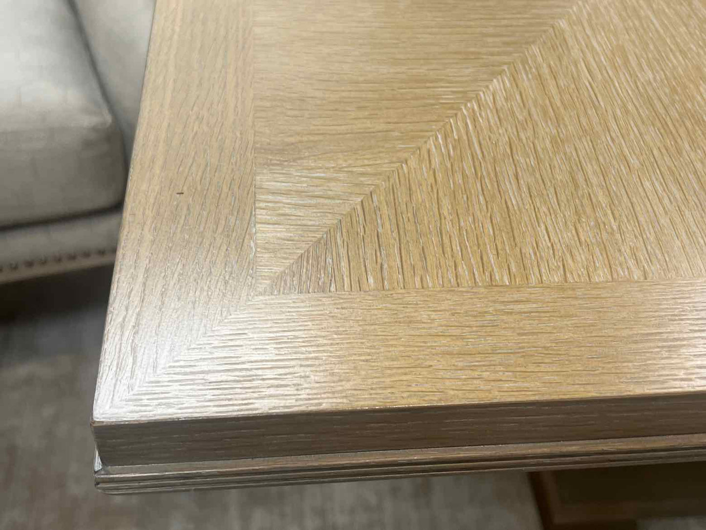 A.R.T. Furniture 'Bedford' Cerused Oak Dining Set w/ 6 Chairs