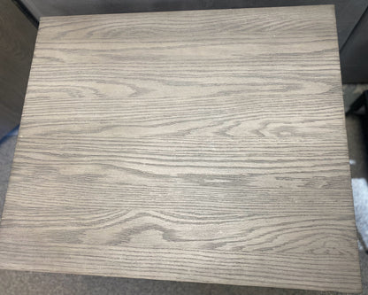 Pair of RH' Bezier' Grey Finish  2 Drawer Nightstands