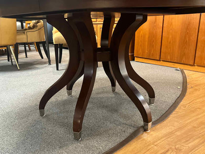 Ethan Allen Dark Cherry Dining Table