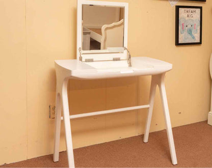 Crate & Barrel  "Paris' Flip Top Mirror & Storage Desk /Vanity