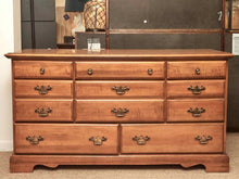 Broyhill 8 Drawer Maple  Dresser
