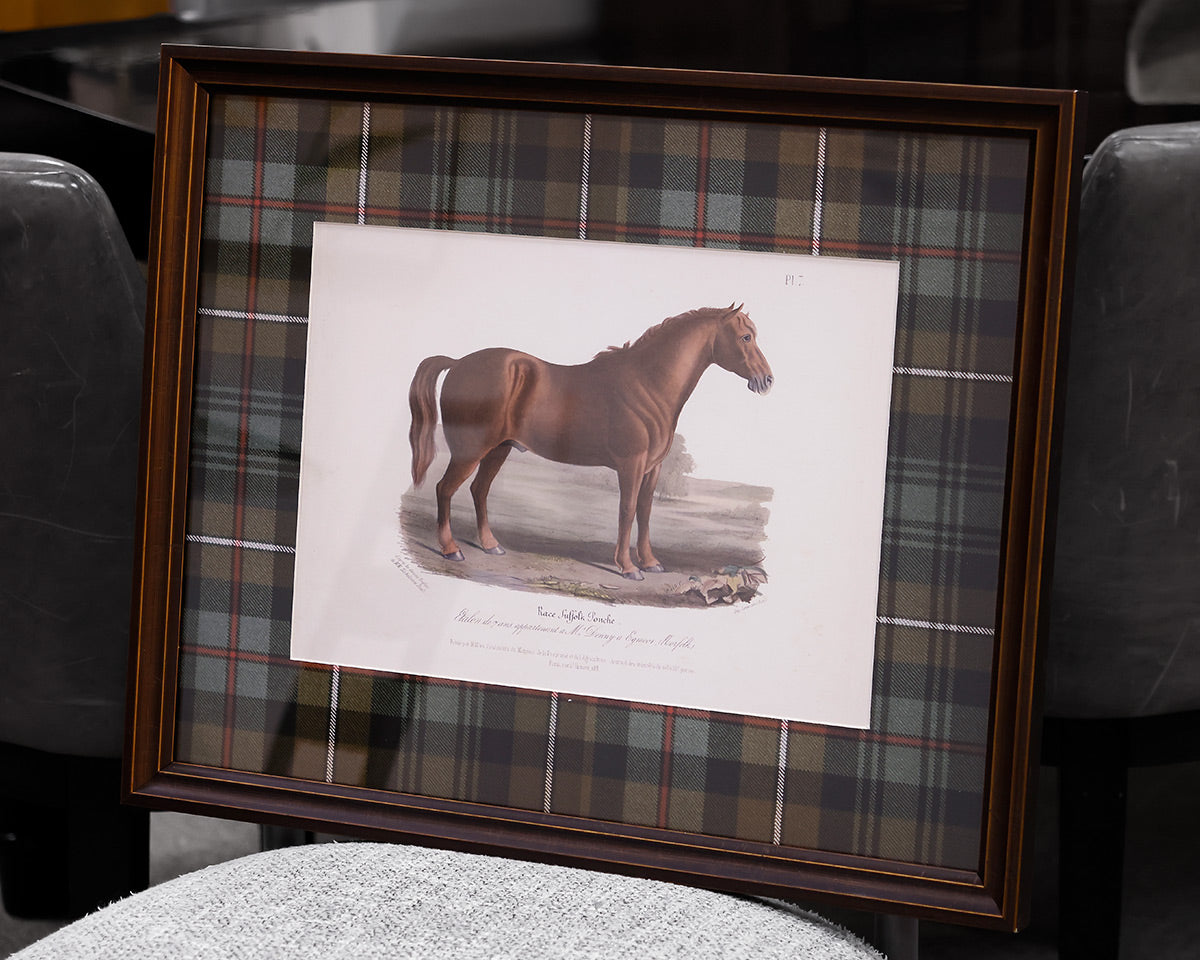 Vintage Horse Bookplate II