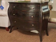 Crate & Barrel Black Bombay Accent Chest
