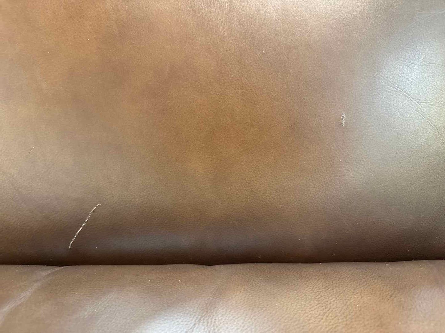 Chocolate Leather Sofa