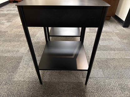 Pair Of West Elm 'Metalwork' Mini Nightstands