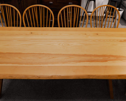 Pompanoosuc Mills Live Edge Table and Chair Set