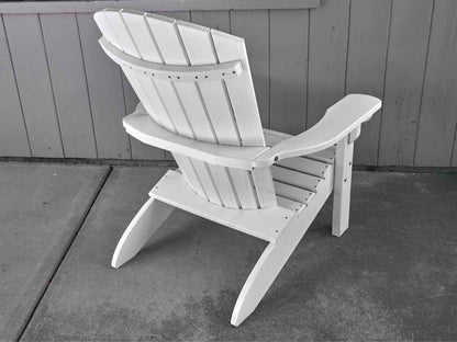 Pair of Pollywood Classic Adirondack Outdoor Chairs