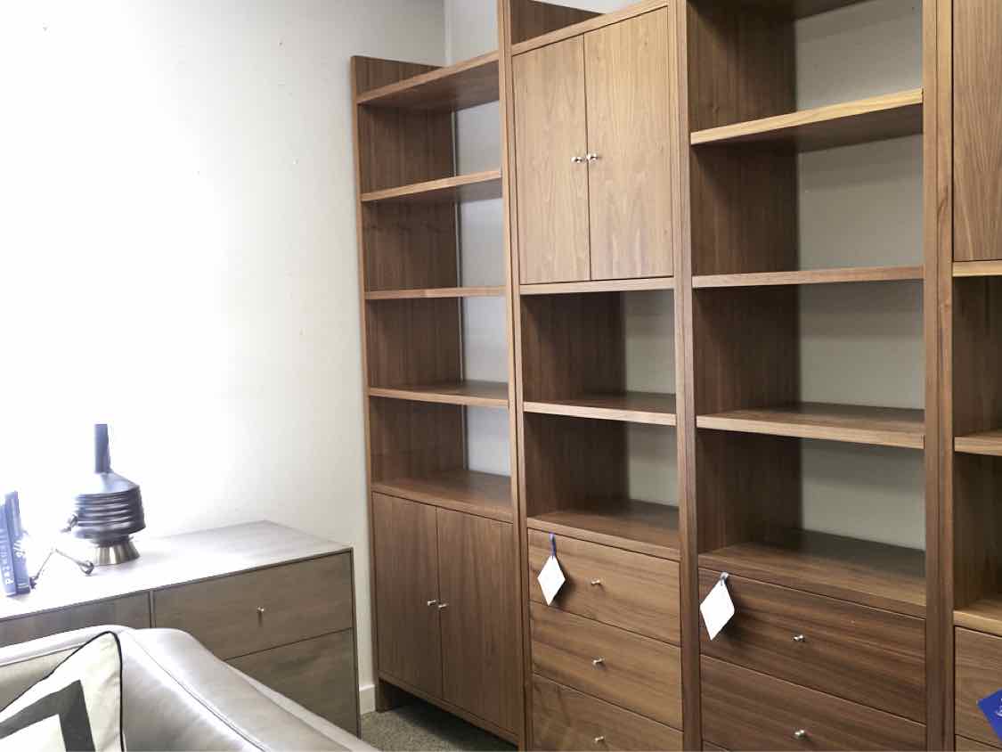 Room & Board Walnut Bookcase