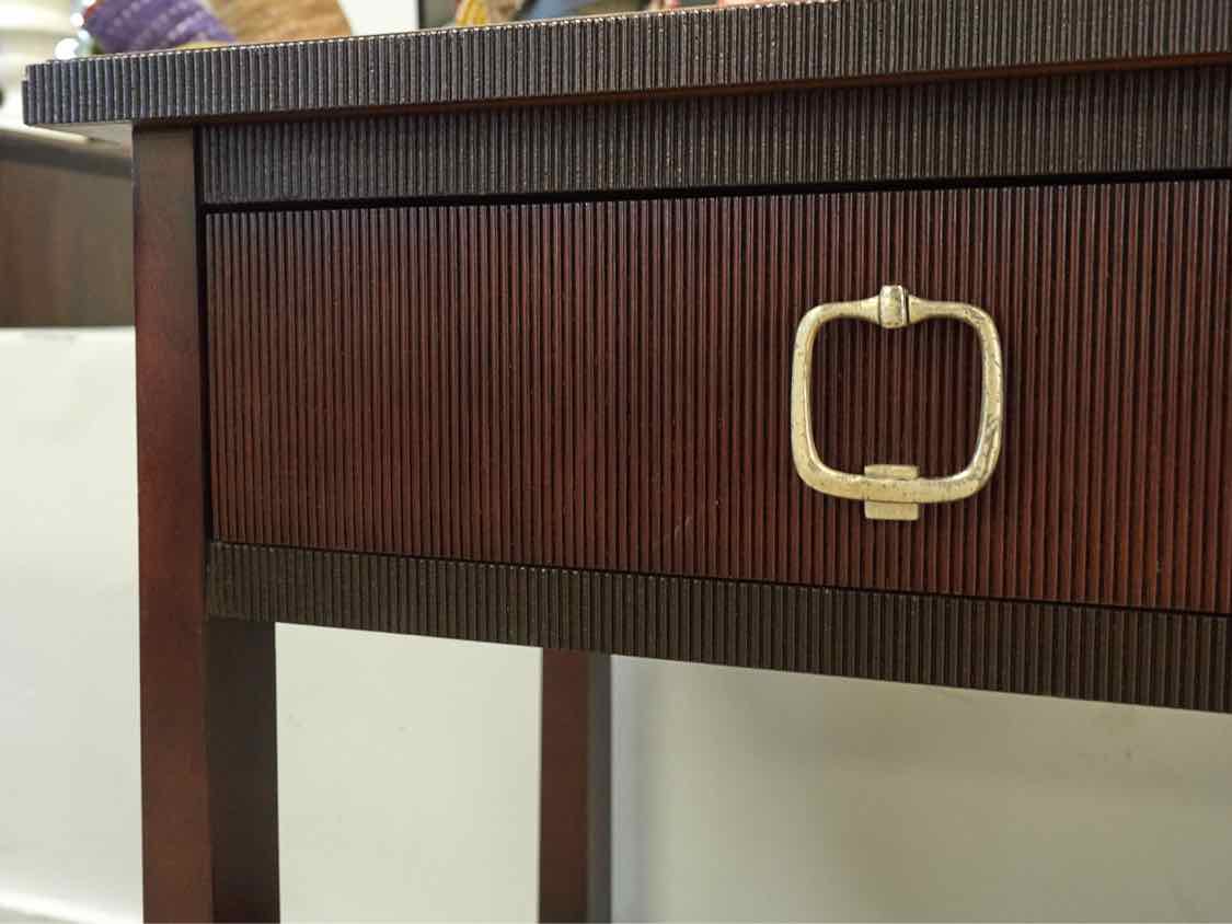 Pair of Thomas Obrien for Hickory Chair Mahogany Nightstands