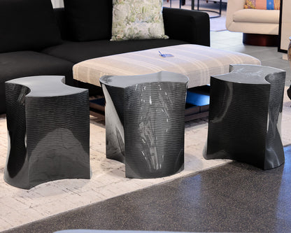 Trio of Biomorphic Accent Tables