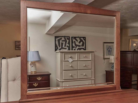 Durham Furniture Cherry Shaker Style  8 Drawer Dresser with Mirror
