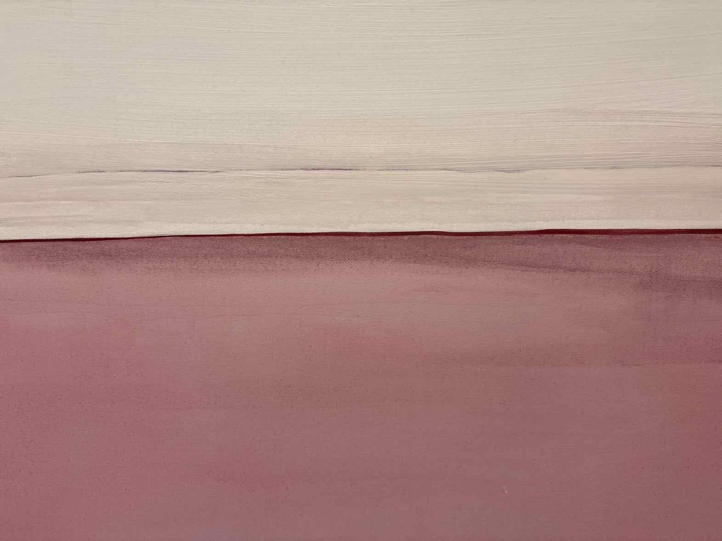 Mauve & White Abstract Art