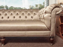 MGBWChesterfield Style Tufted Back In 'Champaign Taupe'  Sofa