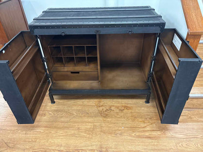 Pottery Barn 'Ludlow' Trunk Bar Cabinet