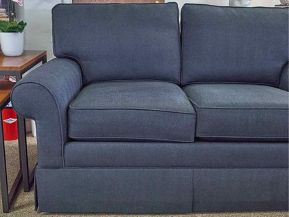 Ethan Allen 'Bennett' Roll Arm Loveseat