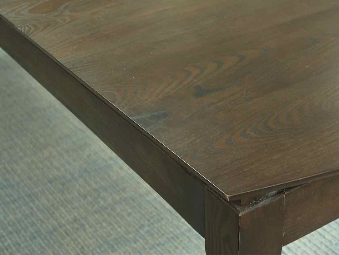 Gat Creek Sabin 84" Extension Dining Table in Ash with Classic London Finish