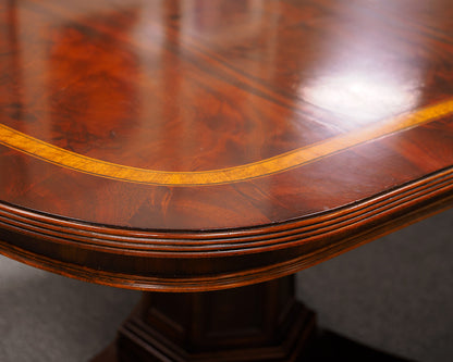 Henredon Mahogany Inliad Dining Table