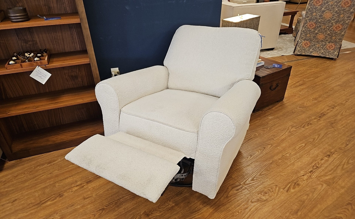 Pottery Barn Kids Boucle Swivel Chair