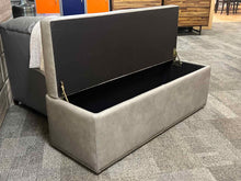 Arhaus 'Devareaux' Leather Storage Trunk